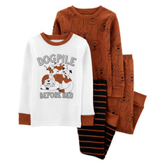 Домашняя одежда Carters Пижама для мальчика с собаками 2 шт.