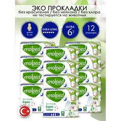 Molped Гигиенические прокладки ночные Pure&Soft Night 6 шт. 12 упаковок