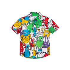 Рубашки Playtoday Сорочка текстильная для мальчиков Monsters kids boys 12312147