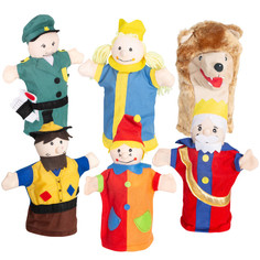 Ролевые игры Roba Набор перчаточных кукол для детского игрового театра 6 шт.
