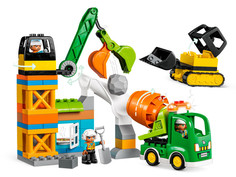 Конструктор Lego Duplo Строительная площадка (61 деталь)