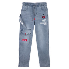 Брюки и джинсы Playtoday Брюки текстильные джинсовые для мальчиков Racing club tween boys 12311403