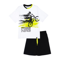 Комплекты детской одежды Playtoday Комплект трикотажный для мальчиков: футболка, шорты City energy tween boys 12311083
