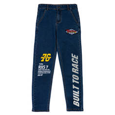 Брюки и джинсы Playtoday Брюки текстильные джинсовые для мальчиков Racing club tween boys 12311042