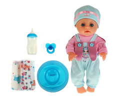 Куклы и одежда для кукол Карапуз Пупс озвученный Алиса 30 см Y30BB-DPC-GIRL-22-RU