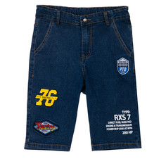 Шорты и бриджи Playtoday Шорты текстильные джинсовые для мальчиков Racing club tween boys 12311043