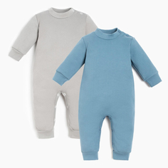 Боди, песочники, комбинезоны Крошка Я Набор комбинезонов Basic Line 2 шт.
