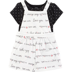 Комплекты детской одежды Carters Комплект для девочки (боди, сарафан)