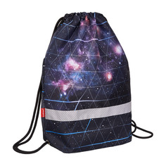 Мешки для обуви ErichKrause Мешок для обуви с боковым карманом Blue Stardust 500х410 мм