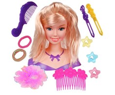 Куклы и одежда для кукол Наша Игрушка Манекен для создания причесок с аксессуарами