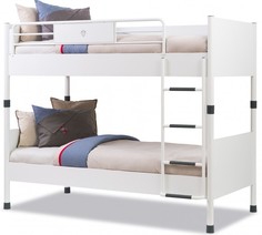 Кровати для подростков Подростковая кровать Cilek двухъярусная White