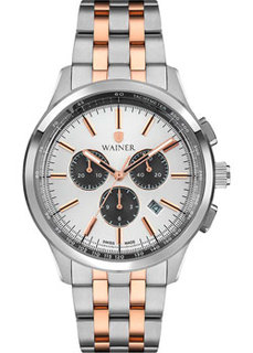Швейцарские наручные мужские часы Wainer WA.12320B. Коллекция Classic