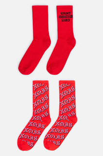набор носков для мужчин Набор носков с новогодним принтом (2 пары) Befree