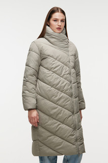 пальто женское Пальто стеганое с широким воротником-стойкой Befree