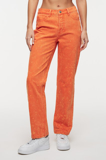 брюки джинсовые женские Джинсы straight прямые из цветного денима Befree