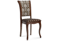 Стул деревянный Фабиано орех / шоколад Bravo