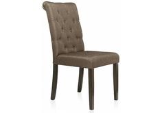 Стул деревянный Amelia dark walnut / fabric brown Bravo