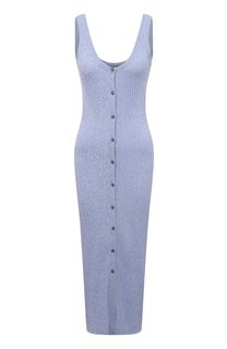 Платье из вискозы и хлопка BOSS