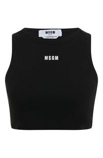 Хлопковая майка MSGM