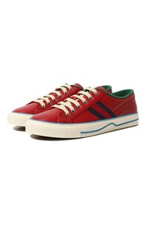 Кожаные кеды Tennis 1977 Gucci