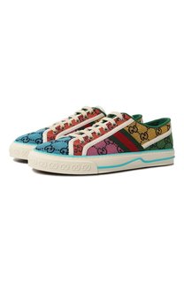 Текстильные кеды Tennis 1977 Gucci