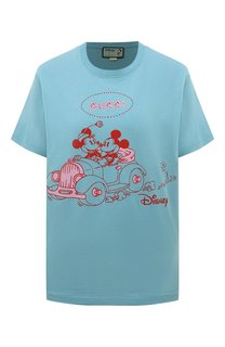 Хлопковая футболка Disney x Gucci Gucci