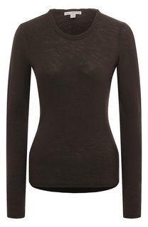 Хлопковый лонгслив James Perse