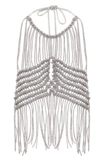 Топ с отделкой стразами Giuseppe di Morabito