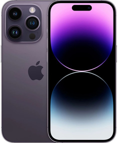 Смартфон Apple iPhone 14 Pro 128Gb (MQ0D3CH/A) Deep Purple