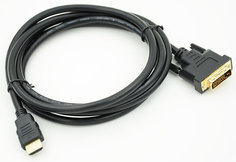 Кабель HDMI (m) DVI-D (m) 3м Noname