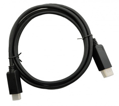 Кабель 1.2v ver2.0 DisplayPort (m) HDMI (m) 2м черный Noname