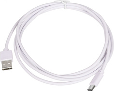 Кабель USB (m)-USB Type-C (m) 1.8м белый Noname