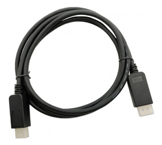 Кабель 1.2v DisplayPort (m) DisplayPort (m) 2м черный Noname