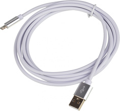 Кабель USB (m)-Lightning (m) 2м белый Noname