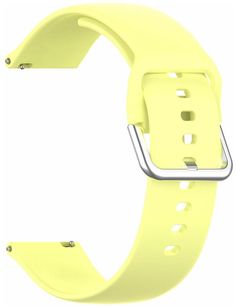 Ремешок Red Line для часов универсальный силиконовый, 22 mm, желтый УТ000025250