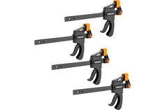 Набор быстрозажимных струбцин 150 мм DEKO CL150-4, 4 шт ДЕКО