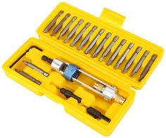 Набор бит, сверл и насадка-твистер на шуруповерт DEKO DS20 ДЕКО