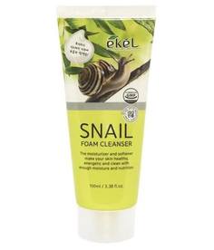 EKEL Пенка для умывания с муцином улитки Foam Cleanser Snail, 100мл