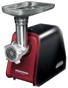 Мясорубка Redmond RMG-1250 1200Вт черный/красный