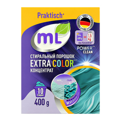 Порошок стиральный ML EXTRA COLOR концентрат 400 гр M&L