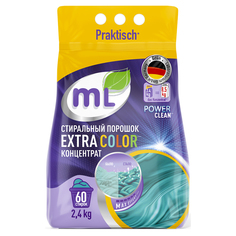 Порошок стиральный ML EXTRA COLOR концентрат 2,4 кг M&L