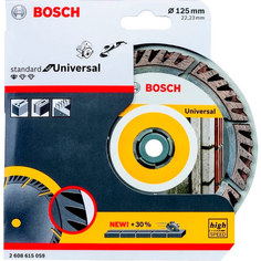 Диск алмазный универсальный Bosch Stf Universal 125х22.2мм (059)