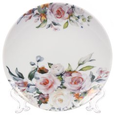 Тарелка десертная, керамика, 20 см, круглая, Универсал Верона, Добрушский фарфоровый завод, 0С2370Ф34