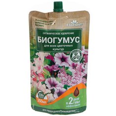 Удобрение Биогумус, для цветочных культур, гель, 350 мл, Florizel