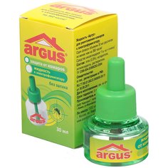 Репеллент Argus, жидкость для фумигатора, 45 ночей, без запаха, от комаров, 30 мл