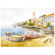 Подставки Top Art Studio Очарование Сен-тропе 40х29 см 4 шт Топ арт студио