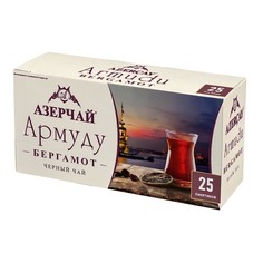 Чай черный Азерчай Армуду Букет 25 х1,6 г
