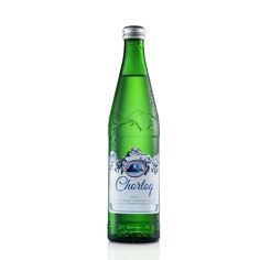 Вода минеральная лечебно-столовая газированная CHORTOQ (Чартак) 0,5 л стеклянная бутылка