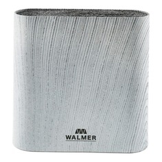 Подставка для ножей Walmer Grey Lines 21,5х6,1х23 см овальная серая