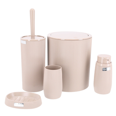 Набор для ванной Ag concept 5 предметов бежевый